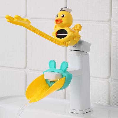 Water Tap Children's Sink Extender Baby Hand Washing Faucet Extension Spout Artifact Water Pipe Splash-proof Cartoon