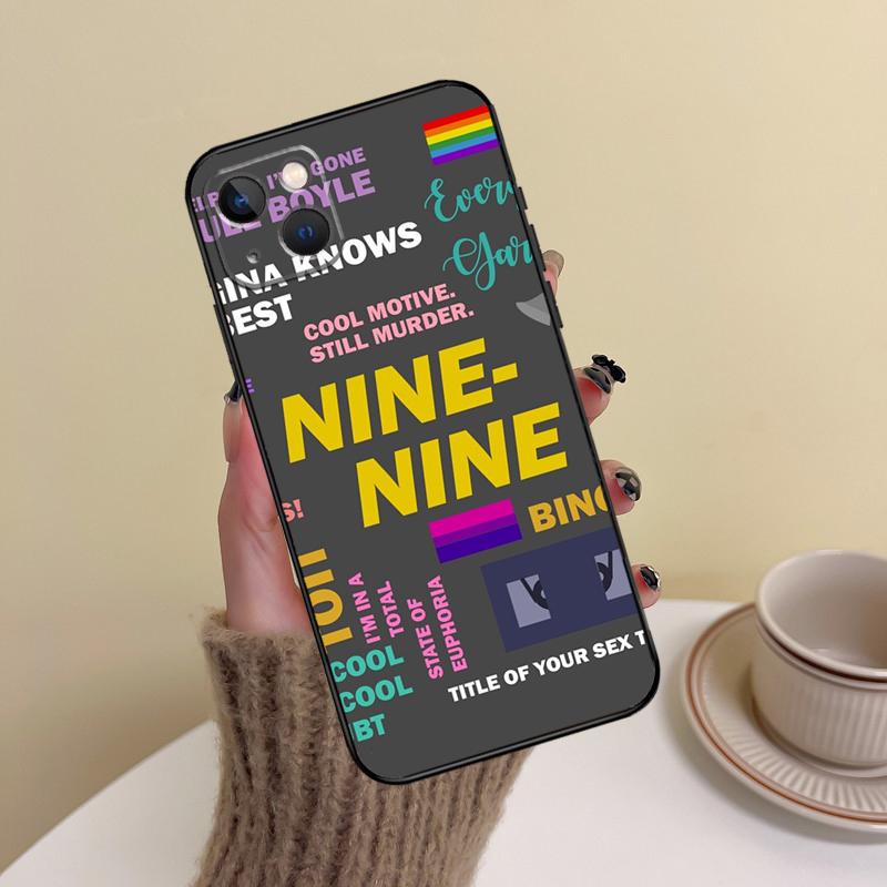 

Brooklyn Nine Nine 99 Phone Case For iPhone 17 16 15 14 13 11 12 Pro Max mini 15 16 Plus 16e 17 Air Cover Funda iPhone 17