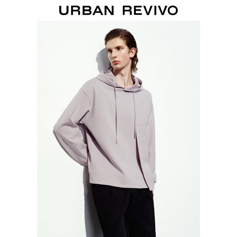 

UR Men s Drawstring Hooded Slit Sweatshirt S