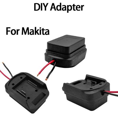For Makita 18V Battery DIY Adapter Power Tool Accessories Tripod With Wire Connector DIY Parts For BL1830 BL1840 BL1860