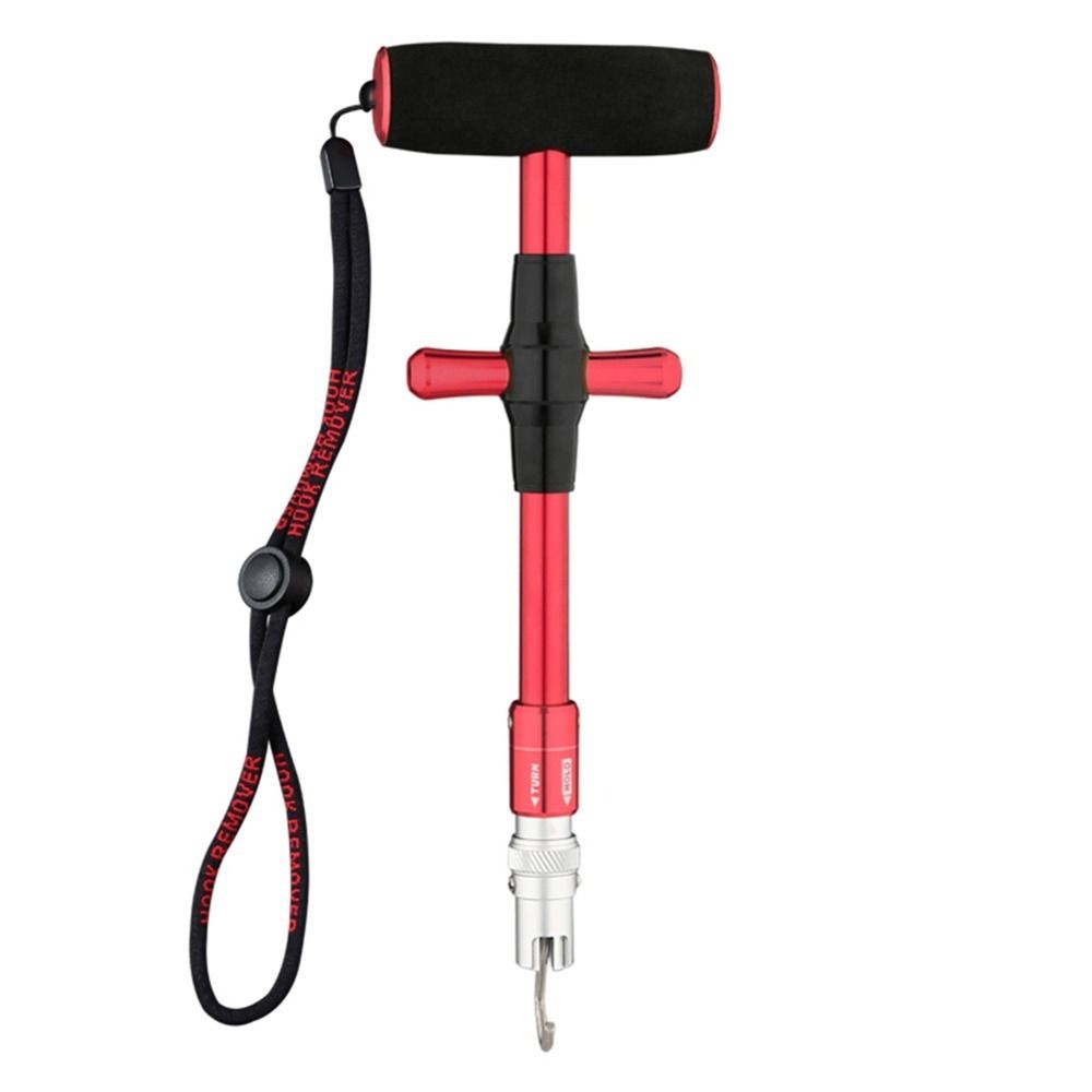 EVA Handle Fishing Hook Remover Aluminum Alloy Fishing Hook Puller Shore Fishing