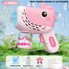 Fully Automatic Bubble Gun - Whale And Unicorn Bubble Machine - Automatic Bubble Blowing Machine With Bubble Liquid - Children'S