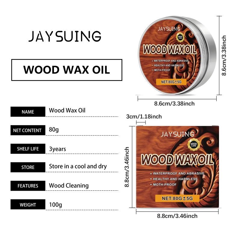 Deep Wood Furniture Beeswax Wax Polish Waterproof Anti Crack Solution for Antique and Modern Wooden Surface Restoration