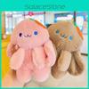 Carrot Keychain Rabbit Plush Toy Stuffed Doll Pendant Decoration Kids Gift