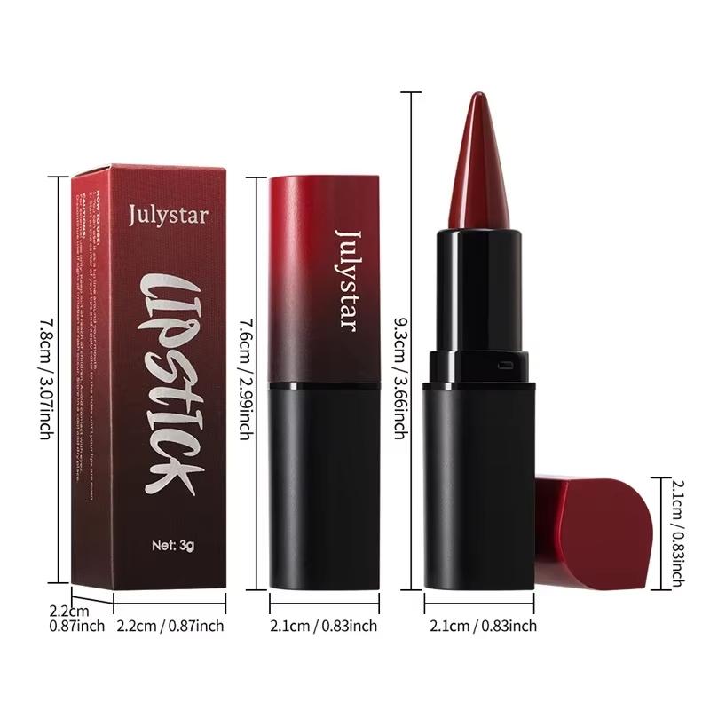 Tapered Nib Lip Liner Pencil Long-Lasting Matte Black Brown Velvet Lipstick Waterproof Natural Slim Lip Liner Makeup Cosmetics