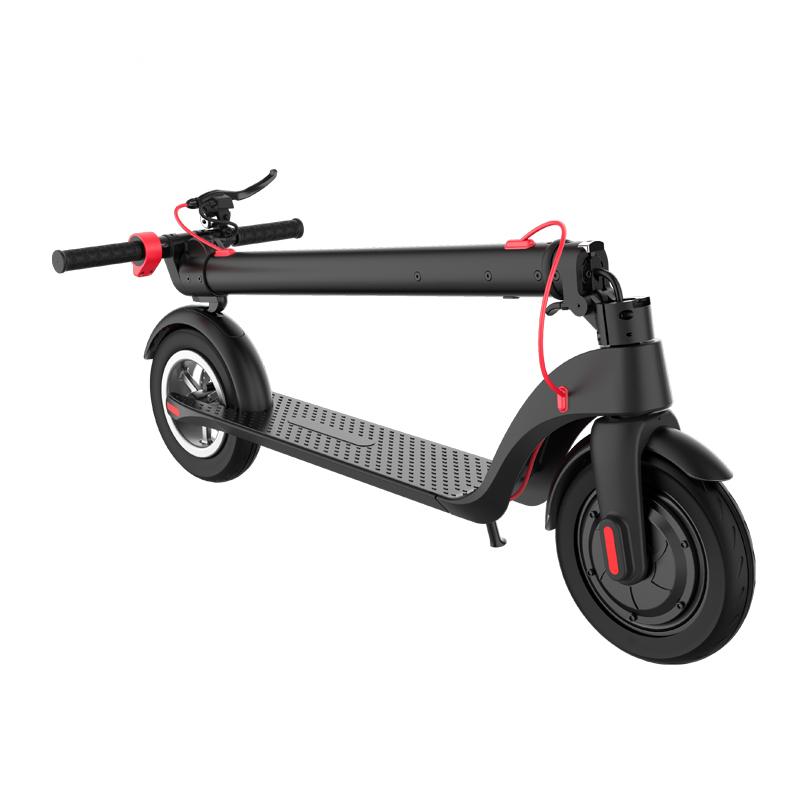 ALNSOOR X7 Faltbarer E-Scooter für Erwachsene 36V5AH Akku 350W Motor 10 Zoll Leise Reifen Stadt Outdoor Elektrisches Fahrrad