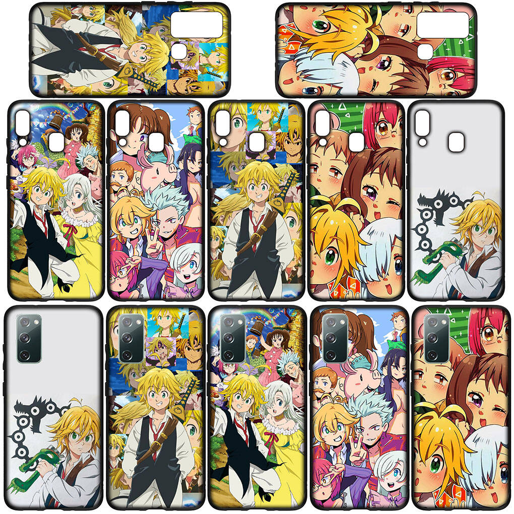 Phone Case for iPhone 17 16 15 Plus X Huawei P30 P20 Lite Redmi Note 14 12 11 13 Pro Max OPPO A60 A80 A40 A18 A38 A54 Seven Deadly Sins Meliodas Cover