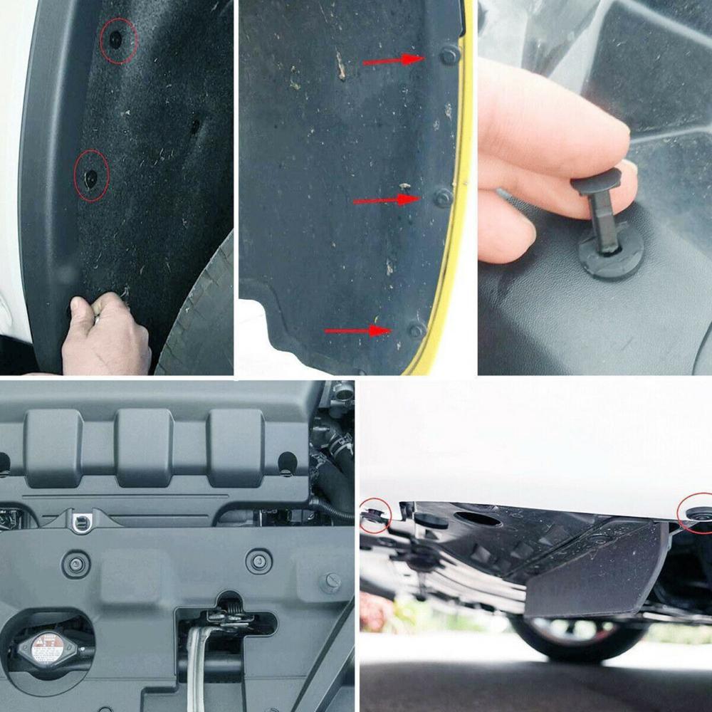 Vehicle Retainer Rivet Car Rivet Fasteners Auto Fastener Clip Car Retainer Kit Car Fastener Kit