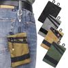 Lightweight Mini EDC Tool Bag Compact Belt Waist Pack Coin Purse Card Key Pouch  Utility Tool
