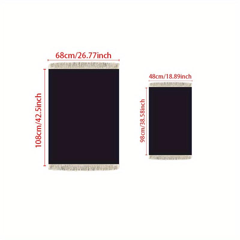 VIKAMA Portable Foldable Prayer Mat for Mosque Flowers Islamic Family Praying Mat Indoor/Outdoor Ramadan Muslim Prayer Mat