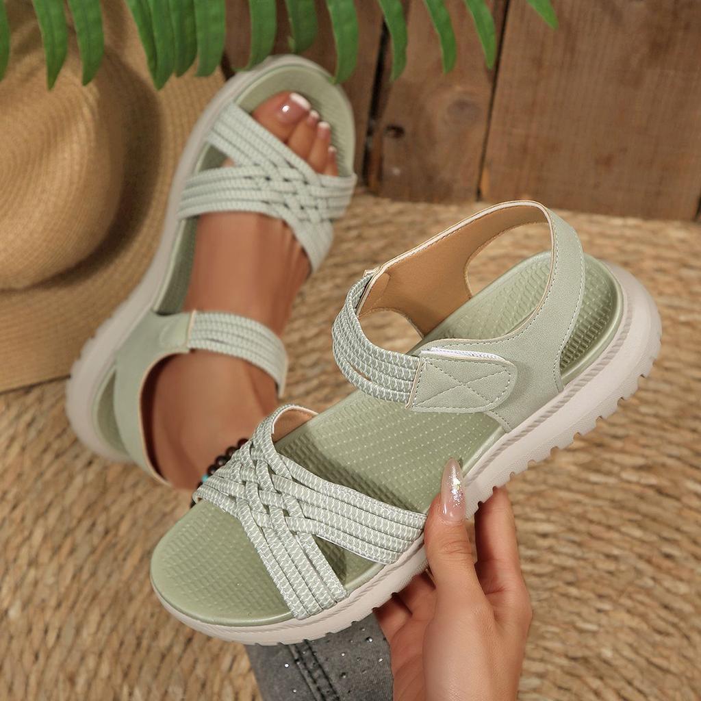 Amazon's Summer New Product: Women's Lightweight Sports Style Sandals with Thick Soles and Open-toe Design