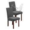 100% Waterproof Chair Covers for Dining Room, Stretch Parson Chair Slipcovers for Chairs, Washable Chair Protectors for Kitchen, Hotel, Restaurant