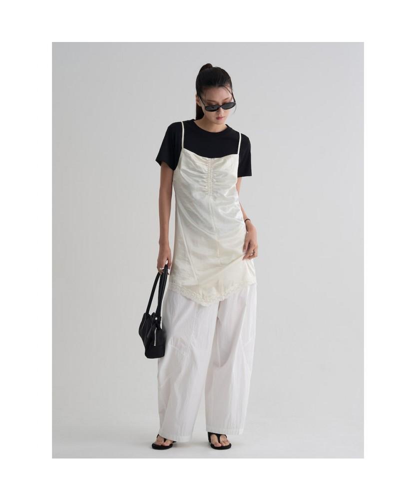 8seconds Cotton Balloon Pants White