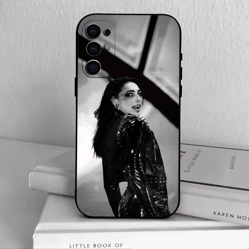 Rhea Ripley-R  Phone Case For Samsung S25,S24,S21,S22,S23,S30,Ultra,S20,Plus,Fe,Lite,Note,10,Black Cover