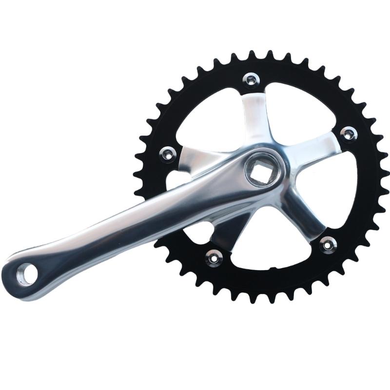 Aluminum Alloys Crankset Versatile Mountain Bike Crankset Bicycles Cranks Arm for Long Distances Cycling