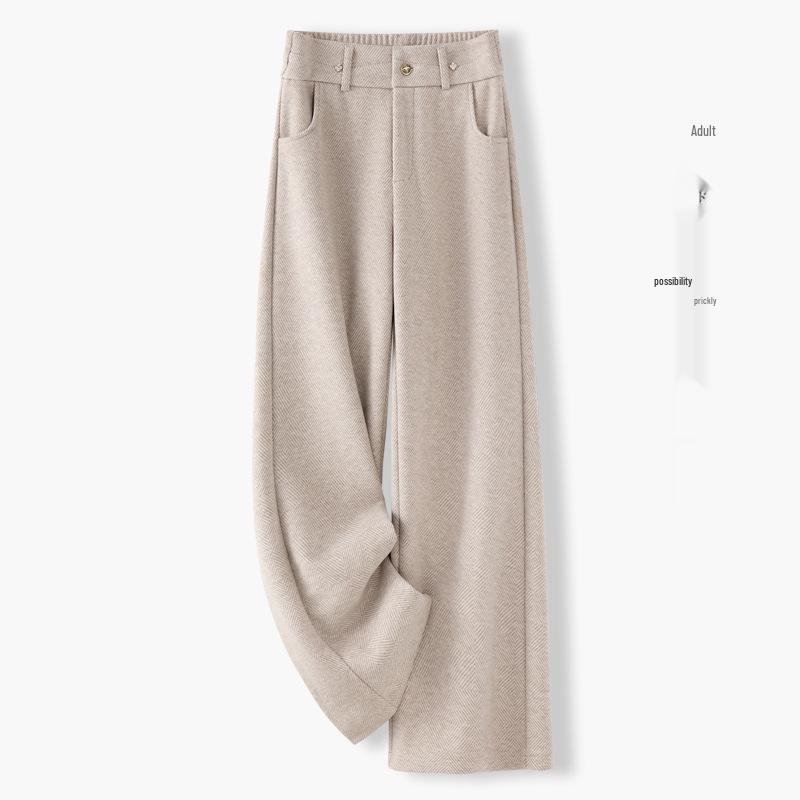 

Trendy High-Waisted Loose Fit Straight-Leg Women s Pants for Spring/Winter 2026 XL /29 [For 115-125 lbs]