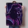 Retro Samurai Kunst Metall Poster Benutzerdefinierte Wandkunst Retro Vintage Blechschilder für Setup Dekorationen Schlafzimmer Dekoration Raum