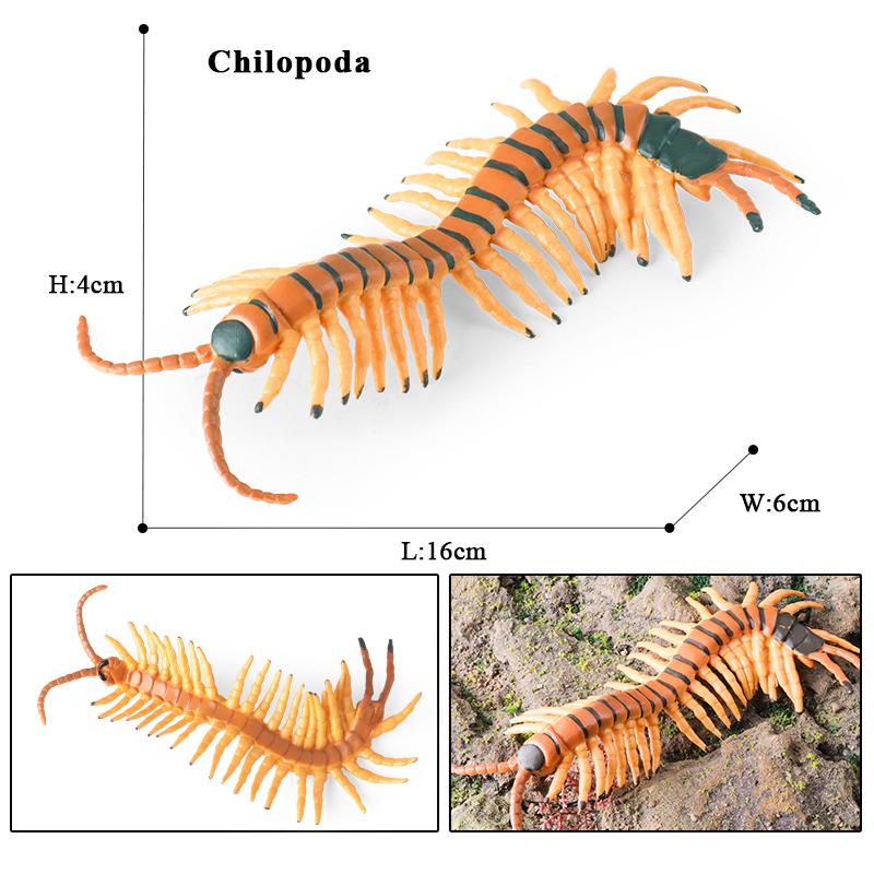 Oenux Insekten Tiere Modell Spinnennetz Skorpion Fledermaus Actionfiguren Figur Miniatur Niedlich Pädagogisch Kinder Spielzeug Halloween Geschenk