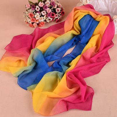 High-Grade Light Fashion Style160x50CM Sunblock Scarf Seaside Beach Towel Long Women's Scarf Part Gift