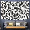 Black White Print Zebra Printed Large Wall Tapestry Indian Buddha Wall Decoration Witchcraft Bohemian Hippie Wall Art Decor