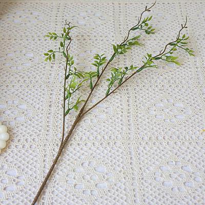 Artificial Flower Realistic Vivid Lively Artificial Three Branches Plant Flower for Home