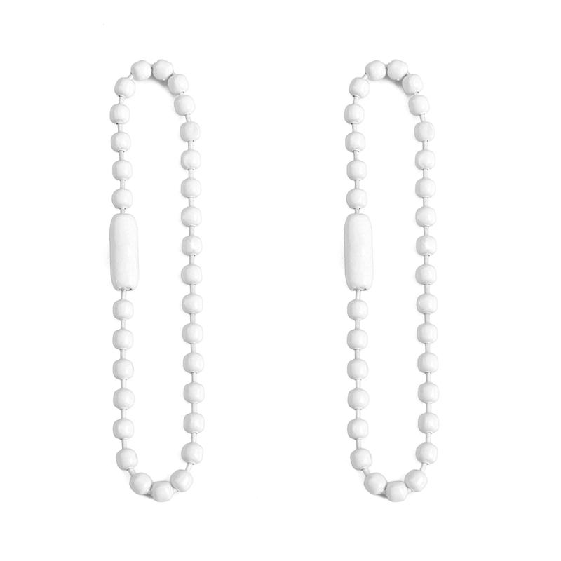 10Pcs Iron Spray Painted Bead Chain Buckles Connector For DIY Jewelry Making Accessories