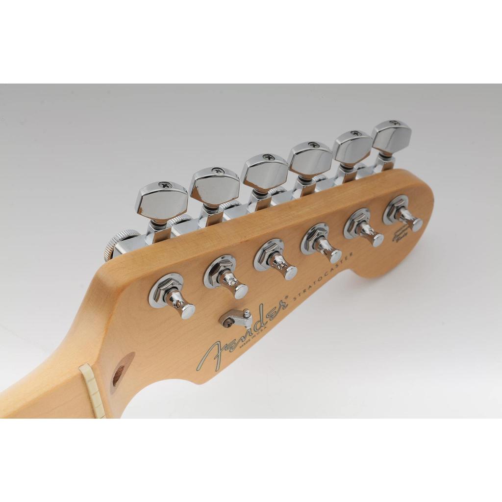 Musiclily Pro 6-Piece 2-Pin Locking Tuners for Strat/Telecaster Electric Guitars, Chrome