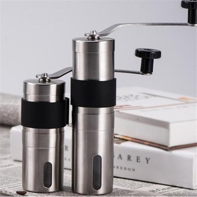 1PZ Macinacaffè Manuale Portatile Macinacaffè per Chicchi di Caffè Mini Acciaio Inossidabile Facile a Mano Macina Fatta a Mano Montalatte Accessori da Cucina Strumento