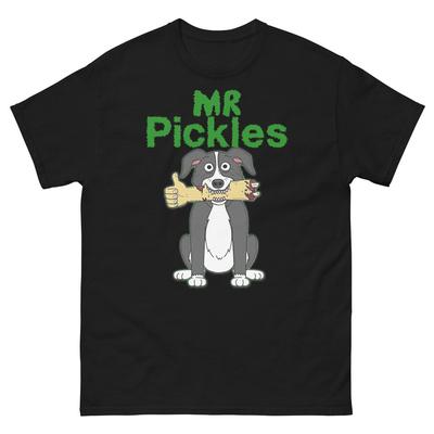 Pán. Pickles Tričko, Vtipné Tričká, Retro Tričká Adult Swim, Unisex Pán. Tričko Nakladaná zelenina