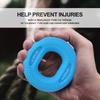 Hand Strength Trainer Silicone Wrist Forearm Hand Grip Ring Mini Portable Finger Trainer Workout Athletes Muscle Fitness for Gym