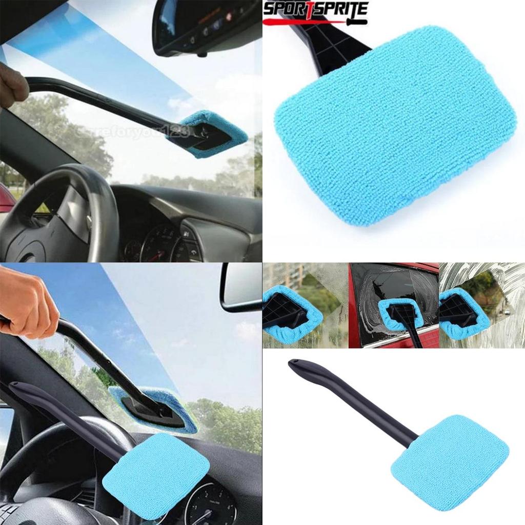 Versatile Microfiber Auto Window Cleaner For Hard-to-reach Car Windows And Windshields