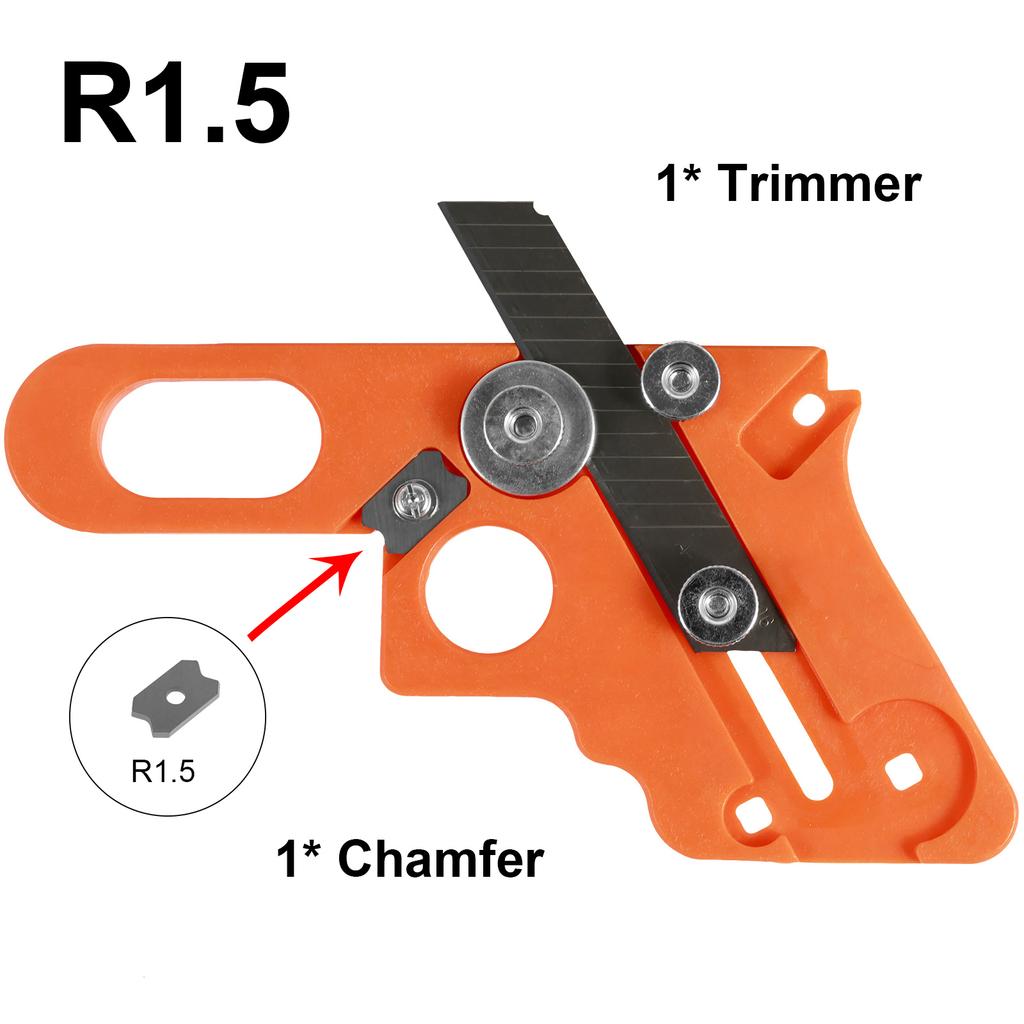 Manual Edge Banding Trimmer Veneer Edge Trimmer Woodworking Chamfering Planer Wood Chamfering Rounding Scraper Deburring