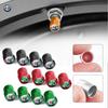 DGJLS1 Aluminum Car Wheel Tire Valve Cap Auto Tire Protection Caps For Giulia Stelvio Giulietta 4C 156 Mito Tonale GT 166