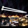 2pcs Drum Mallet Drum Stick Double Sided Drum Mallets Good Hand Feel Sticks Felt and Maple Tips Double Ended Drumsticks