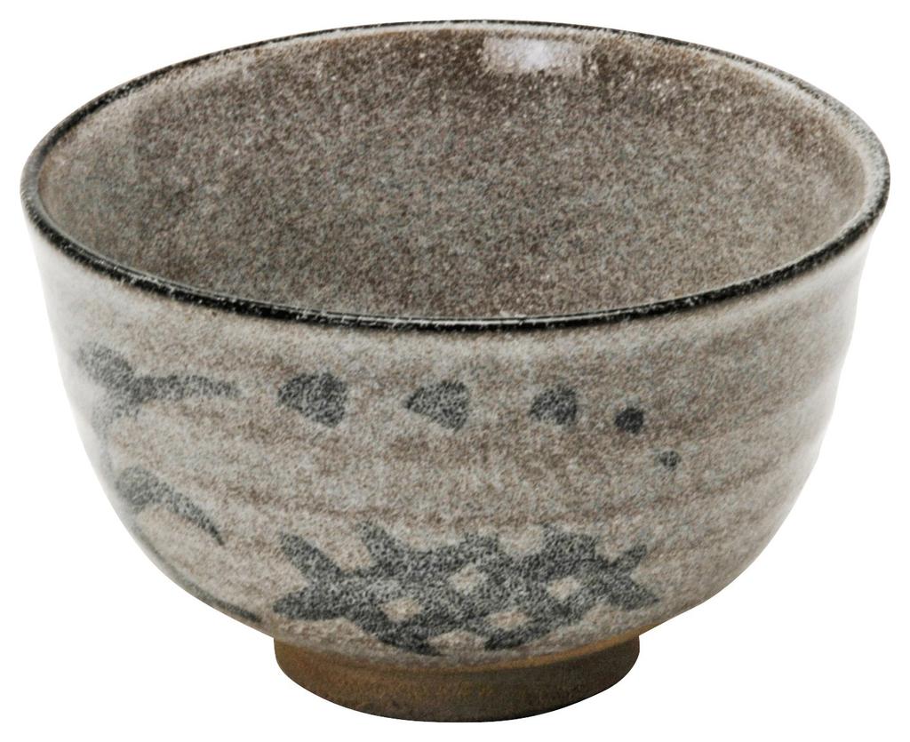 Hayashi Kinnosuke Shoten Mino Ware Matcha Karatsuhomaru Made In Bowl, Bowl-Shaped, Pattern, Brown, Japan, 596-10-41E