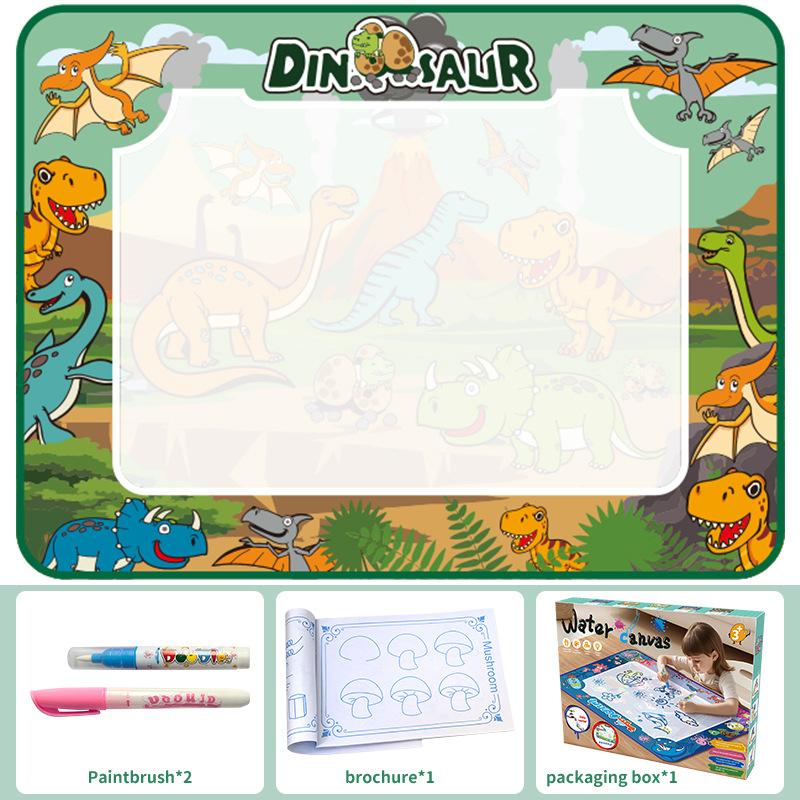 

Cartoon Doodle Mat Watercolour Canvas Doodle Painting Mat Creative Fun Kids Watercolour Canvas Writing Blanket Doodle Puzzle Toy
