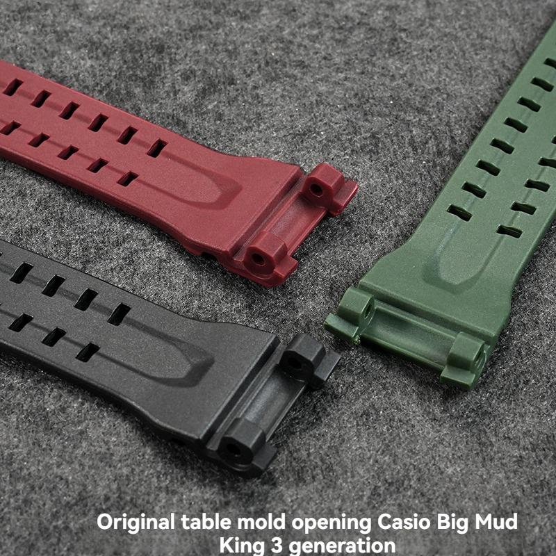 Für Casio G-Shock GWG-B1000 Silikon-Uhrenarmband | Für Mudmaster GWG-B1000-1A/3A/EC | Strapazierfähiges Harz-Ersatzarmband für Herren