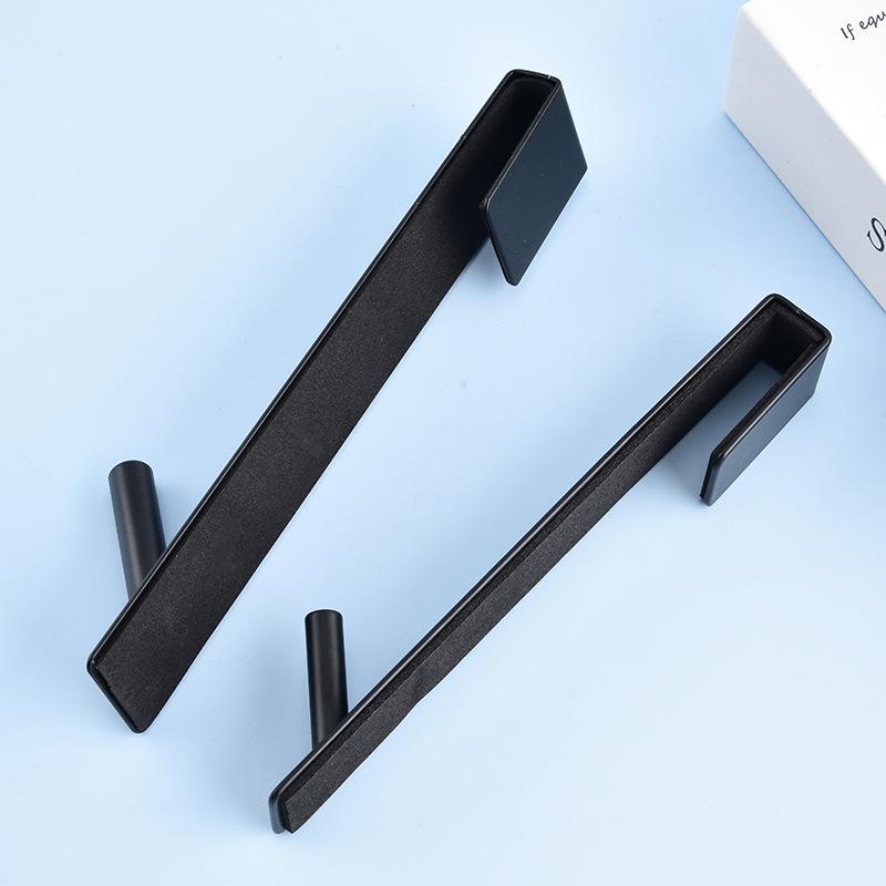 I lager Rostfritt Stål Dubbelkrok för Badrumshanddukar och Kläder, Ingen borrning krävs