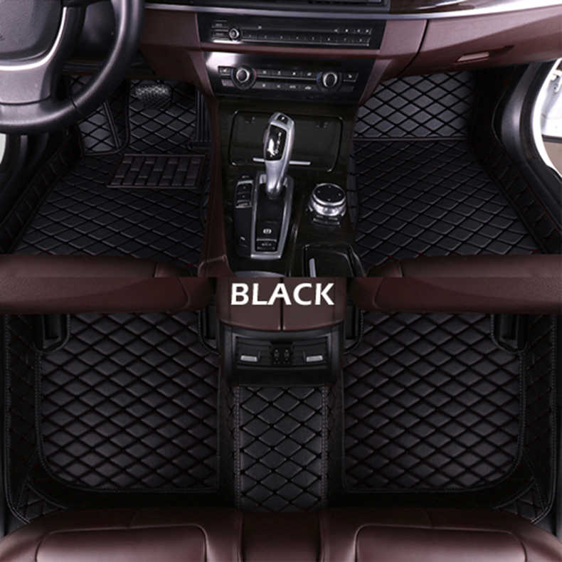 Custom 5 Seater Car Floor Mats for 2007 BMW 5 Series E39 E60 F10 G30 F90 Gran Turismo F07 5 Touring E39 E61 F11 G31 Car Floor Mats