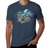 Drummer Octopus Playing The Drums Rock And Roll Style Tshirt Outdoor Sports Short Sleeve Top