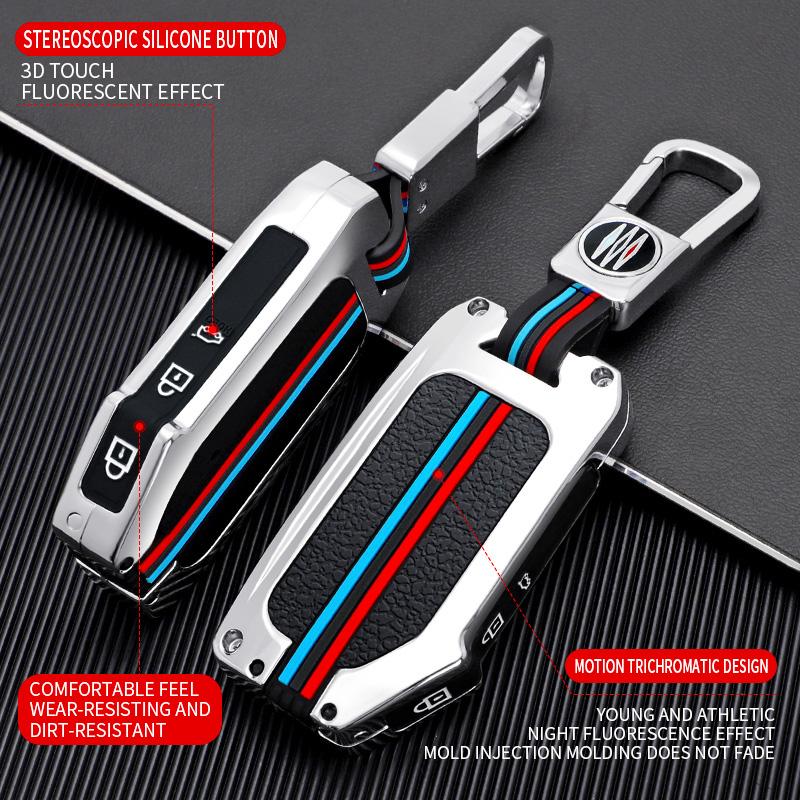 Interior Mouldings Car Key Case Cover Protective Shell Fob For Kia Sportage 2023 Kia Ray Sorento Soul Telluride Cerato 2020 K5 K