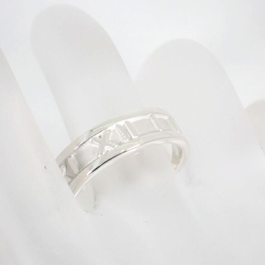 [Used] TIFFANY 925 Atlas Ring / Size 18 / j63-9