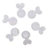Rubber Rubber Earring Backs White Earring Support Backings Earring Lifter Backs  for Heavy Earrings