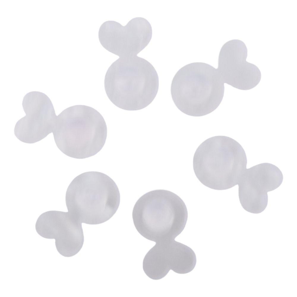 Rubber Rubber Earring Backs White Earring Support Backings Earring Lifter Backs  for Heavy Earrings