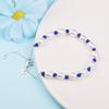 Freshwater Cultured Pearl Blue Cord Chain Bracelet 100 %925 Sterling Silver Jewelry For Sister Wife Mother Friends Gift B145