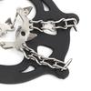 2Pcs 19 Teeth Outdoor Snow Climbing Crampons AntiSlips Shoes Covers Mountaineering Spikes
