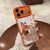 Sakura Nick Judy Leather Pattern Shell for Apple 17 Series Apple 16 Pro Cute 15 Cartoon 14 Soft 13