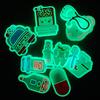 1Pcs Luminous Nurse Shoe Decoration Shoe Charms Pin for Cute Stethoscope Syringe Pill Medical Shoes Charms Clog Women Man