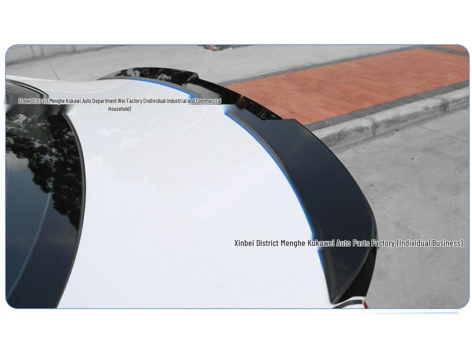 Hyundai Elantra 2016-2020 Spoilerlippe für hinten ohne Bohren Zubehör