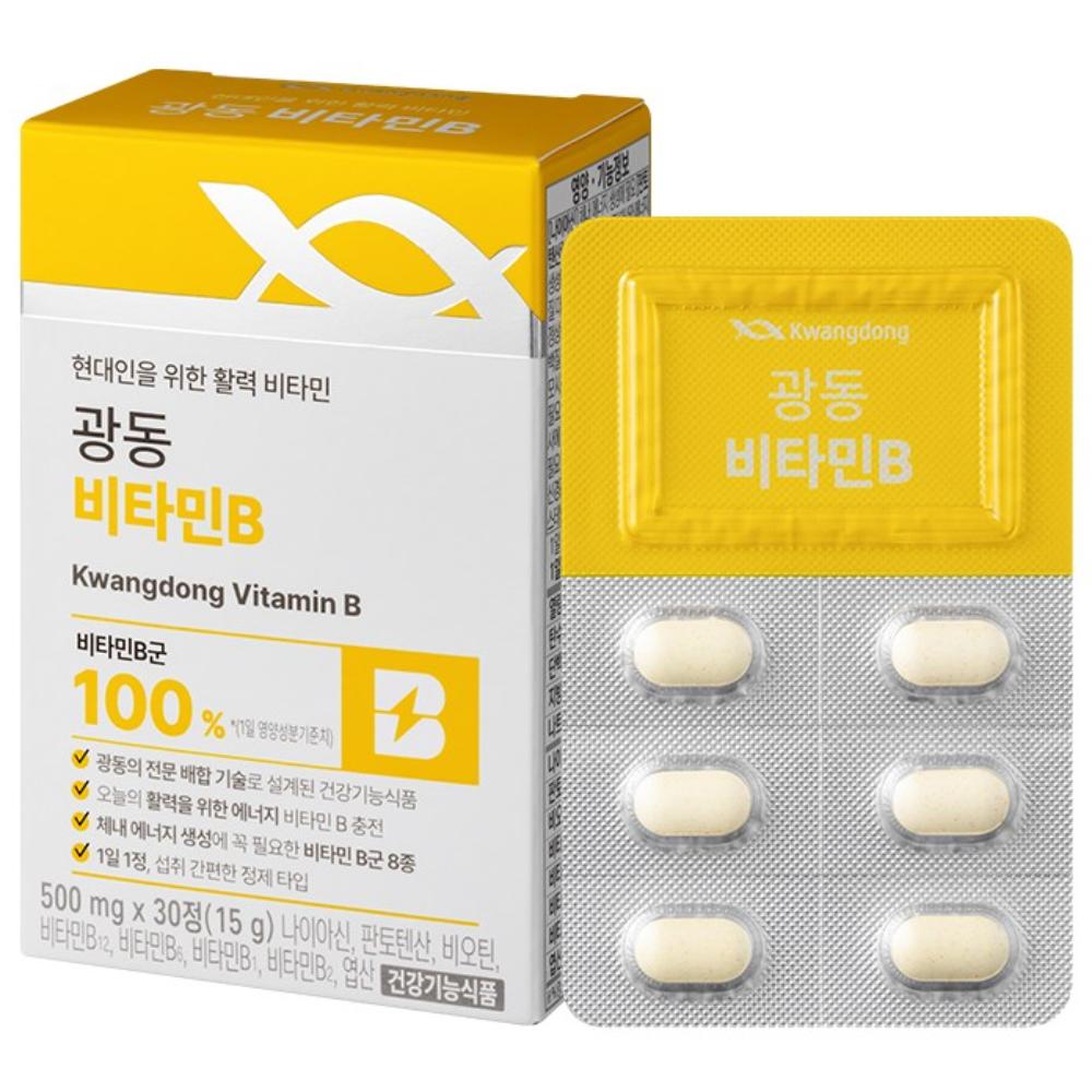 Kwangdong Vitamin B 12 pcs 30 tablets